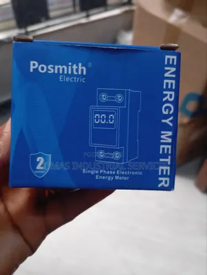 Posmith Single Phase Electronic Energy Meter| Din Rail Digital KWH