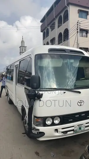 New Toyota Coaster 2018 White