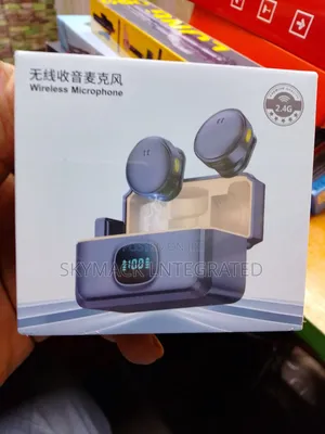 Q-8 Wireless Lavalier Microphone 2.4ghz