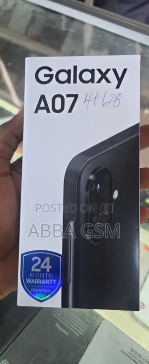 New Samsung Galaxy A07 128 GB Black