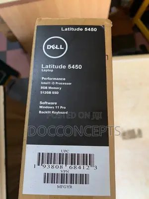 New Laptop Dell Latitude 5450 8GB Intel Core i3 SSD 512GB