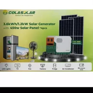 3.6kwh Colar Solar Generator