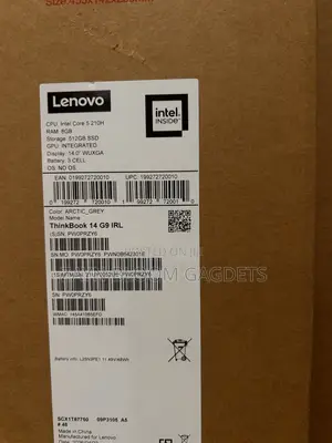 New Laptop Lenovo Thinkbook 14 8GB Intel Core 5 SSD 512GB