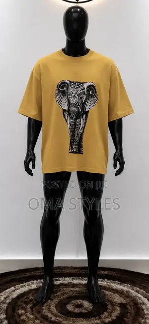 Elephant Graphic Unisex 100% Cotton T-Shirt