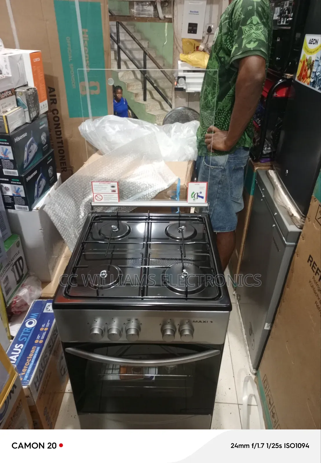 Maxi Standing All Gas Oven