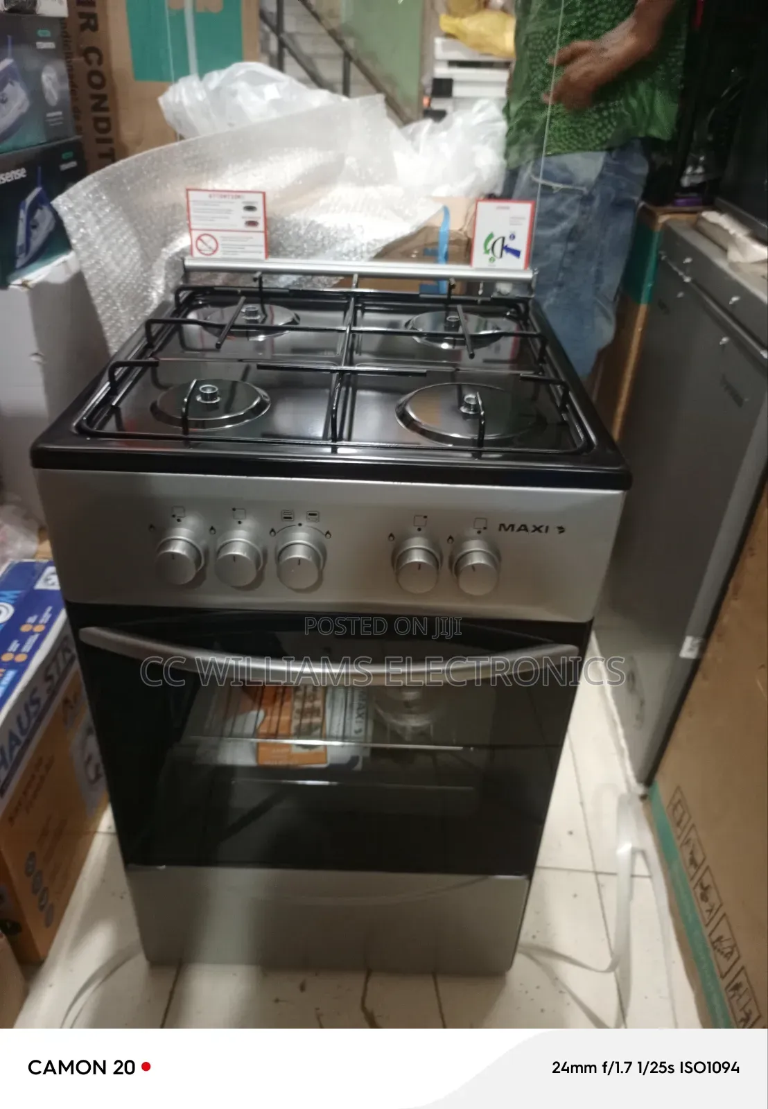 Maxi Standing All Gas Oven