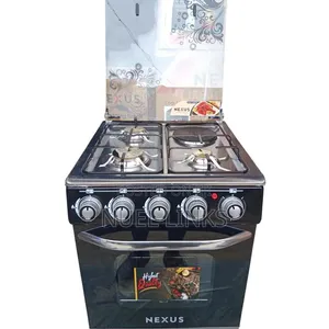 Nexus 4 Burner Glass Top Gas Cooker