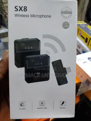 Sx8 Wireless Microphone Set