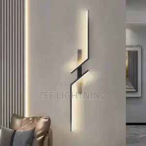 Led Wall Bracket (Black/Gold)