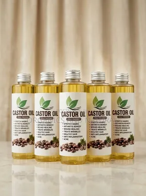 Cold Pressed 100% Natural and Undiluted Castor Oil