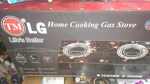 Brand New Tm Lg 2-Burner Glass Top Gas Stove With Auto Ignition