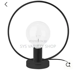Exclusive Table Lamp With Electric Bulb