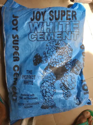 25kg Joy Super White Cement for Tiles and Skimming