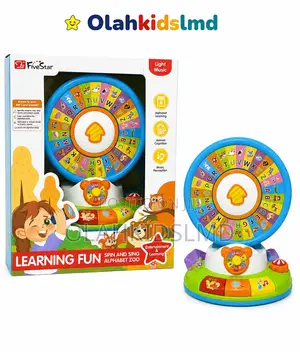 Fivestar Spin Sing Alphabet Zoo – Learning Fun, Light Music