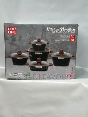 10 PCS Granite Coating Cookware