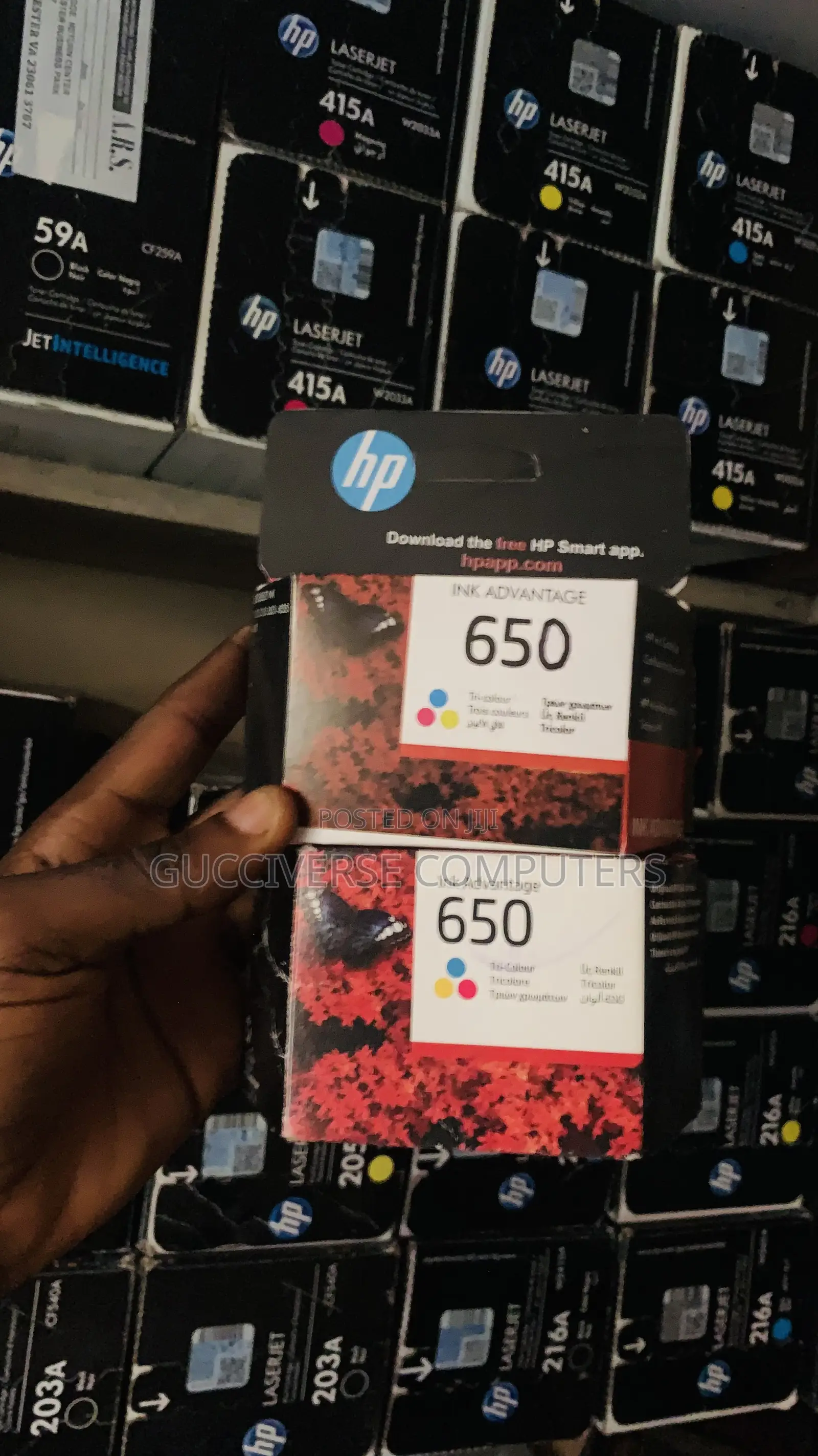 Hp 650 Ink Cartridges
