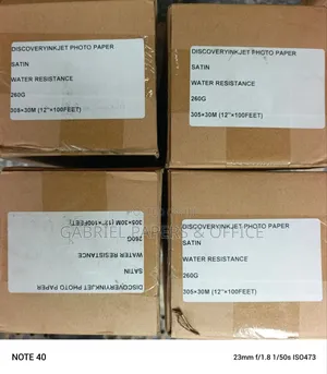 Instant Dry (Water Resistant) Photo Paper