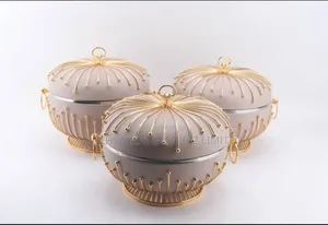 Luxury 3-Piece Insulated Food Warmer Hot Pot Set With Lids