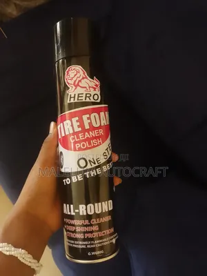 Hero Tire Foam Cleaner Polish