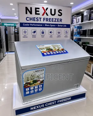 Brand New Nexus 200l Chest Freezer – Fast Freezing Energy Saving
