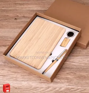 3 in 1 Wooden Corporate Gift Set