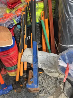 48-Inch Heavy Duty Pipe Wrench With a Distinct Blue Body.