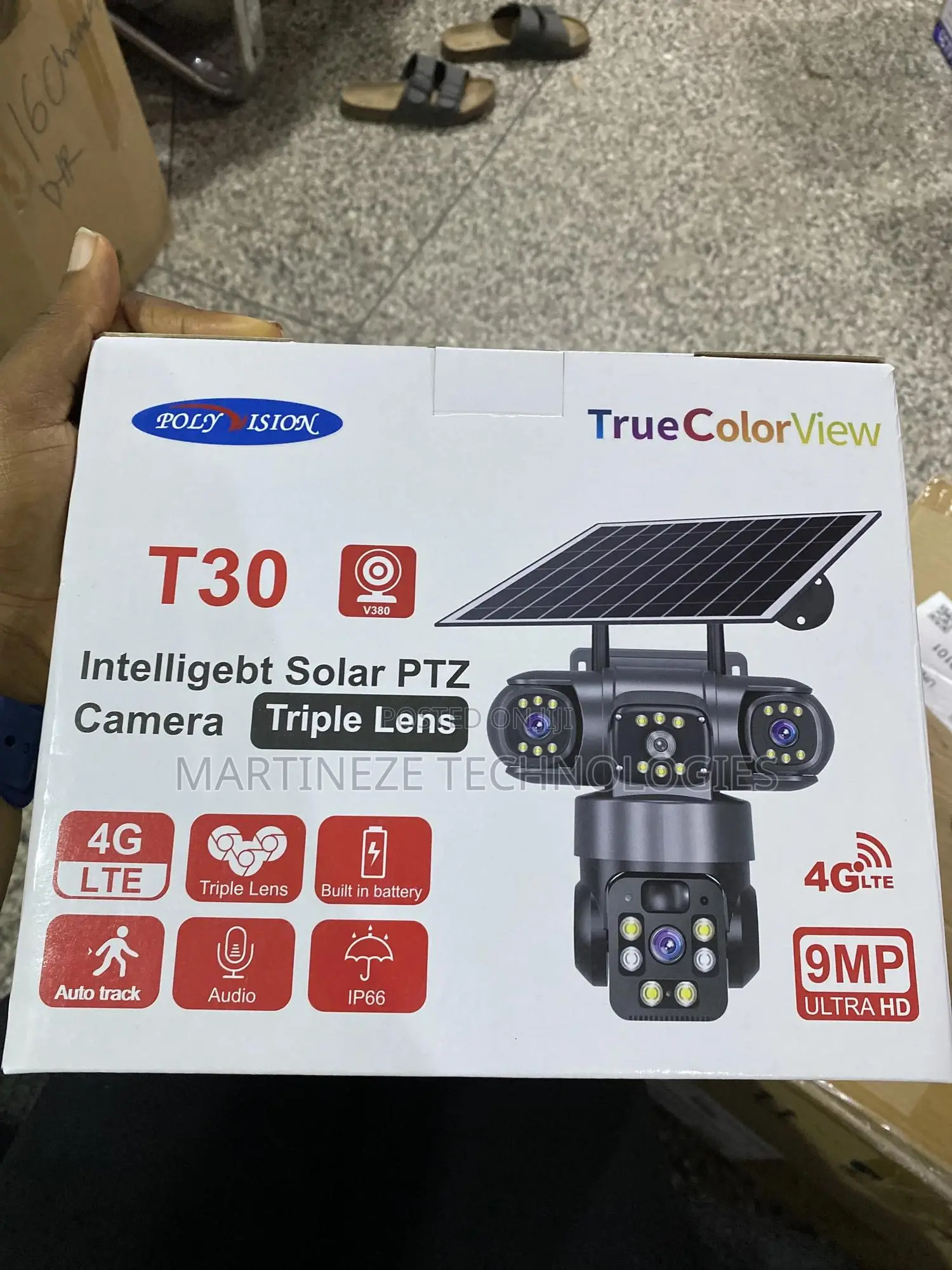 Triple Lense Solar Camera