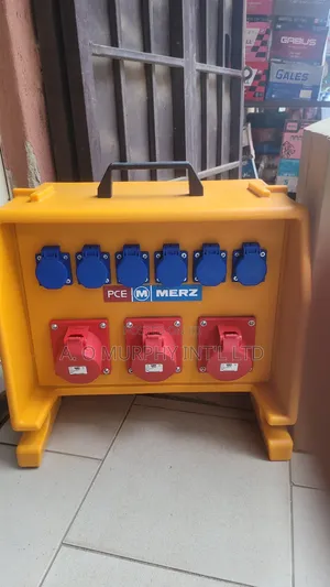 Orange Color Industrial Extension Box