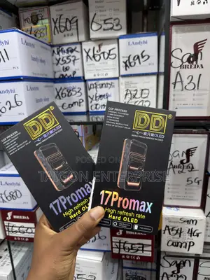 iPhone 17 Promax (Dd) Hard Oled Replacement Screen