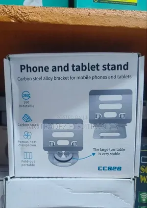 360° Rotating High Quality Carbon Steel Alloy Phone And Tablet Stand