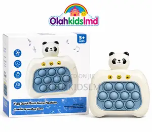 Panda Quick Push Bubble Game Machine – 4 Modes, Ages 3+