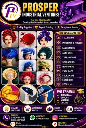Premium Hat Materials Millinery Supplies For Sale In Lagos