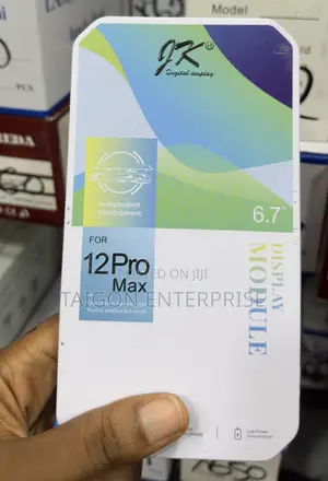 Original iPhone 12 Promax Replacement Screen (Jk)