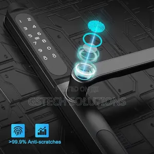 Aluminum Frame Smart Lock for Glass Door