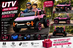 Pink Ride on Utv Toy Car: The Ultimate Luxury Ride for Kids