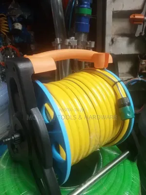 Heavy Duty Garden Hose Reel Cart – Portable Compact