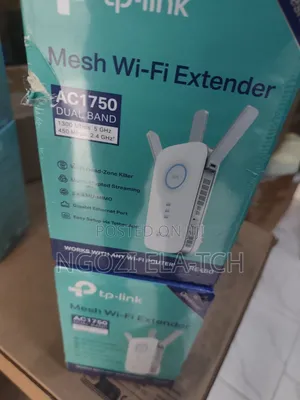 Tplink Mesh Wi-Fi Extender Ac1750 Dual Band
