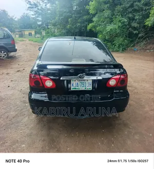 Toyota Corolla 2004 Black