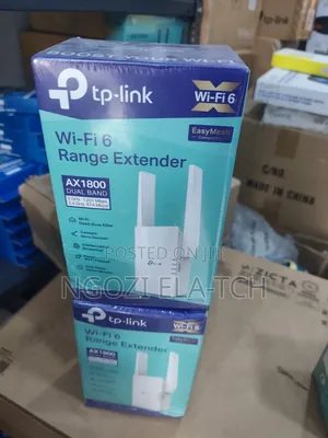 Tplink Wi-Fi 6 Range Extender Ax1800