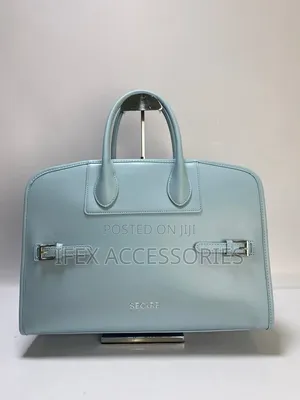 Secure Laptop Outing Bag (Fashion Bag) (Baby Blue Colour)