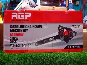 Agp Professional 20" Gasoline Chainsaw – 52cc, 2.5kw (Brand New)