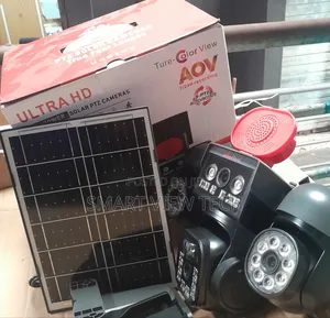 4-Lens Ai Solar CCTV Camera – 4g Wireless Security Camera With Solar