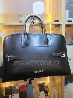 Secure Laptop Outing Bag (Fashion Bag) (Black Colour)