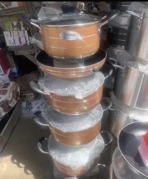 Non-stick Pot Wth Pan, 5 Set