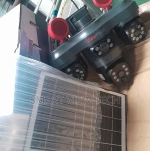 V380 Triple Lens PTZ Solar Camera