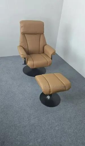 Swivel Recliner Chair With Ottoman