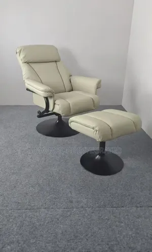 Swivel Recliner Chair With Ottoman