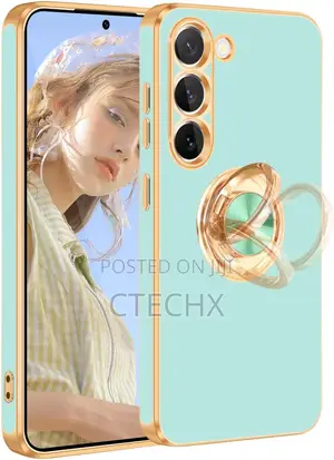 Samsung Galaxy S23 Plus Case With 360° Ring Holder Kickstand Magnetic