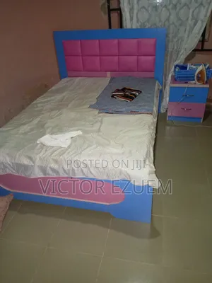 4 by 6 Bed Frame and One Bed Side