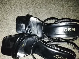 Uk Black Strap Heels